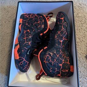 Nike Little Posite One GS 'Lava'
